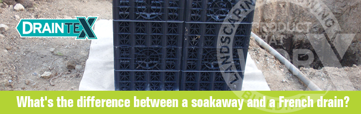 What’s the difference between a soakaway and a French drain?